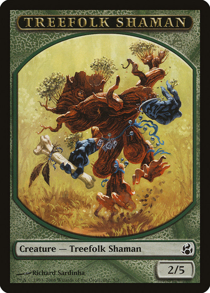 Treefolk Shaman Token [Morningtide Tokens] - Magic: The Gathering - Card Brawlers | Quebec | Canada |