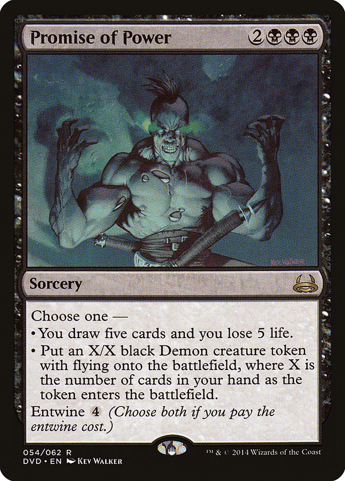 Promise of Power (Divine vs. Demonic) [Duel Decks Anthology] - Magic: The Gathering - Card Brawlers | Quebec | Canada |