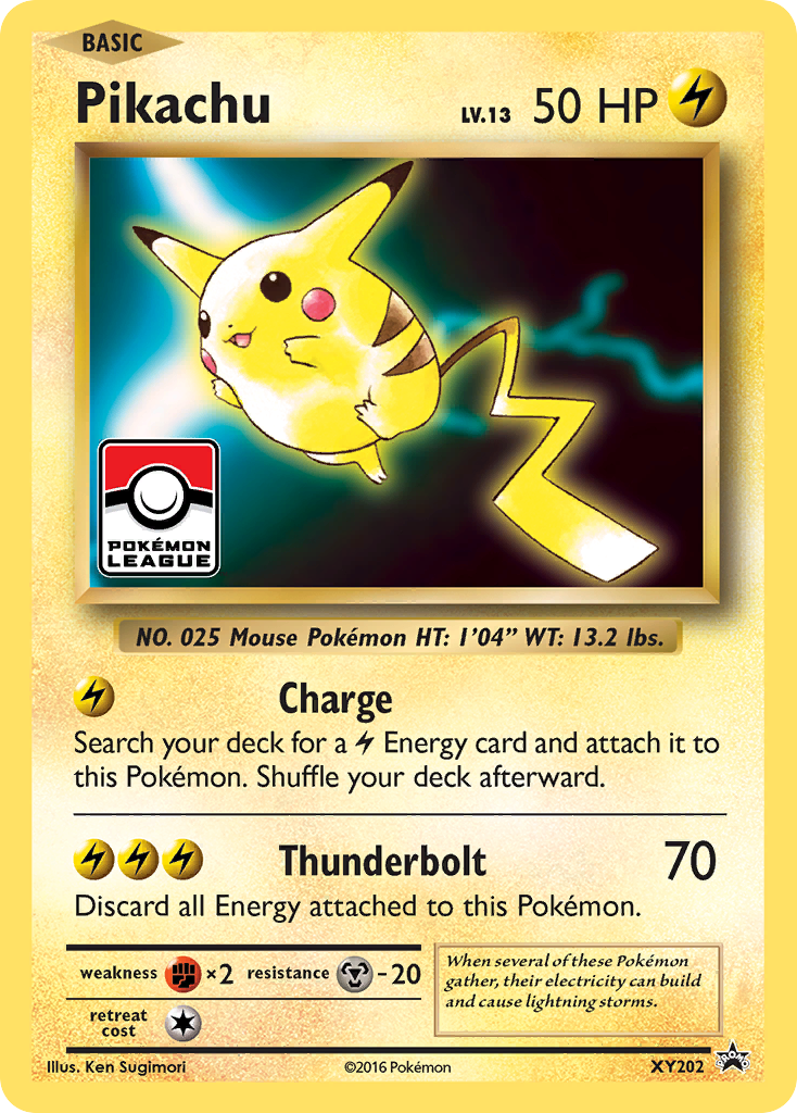Pikachu (XY202) [XY: Black Star Promos] - Pokémon - Card Brawlers | Quebec | Canada |
