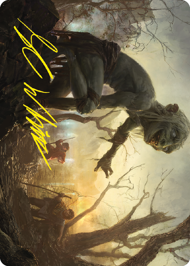 Smeagol, Helpful Guide Art Card (Gold-Stamped Signature) [The Lord of the Rings: Tales of Middle-earth Art Series] - Magic: The Gathering - Card Brawlers | Quebec | Canada |