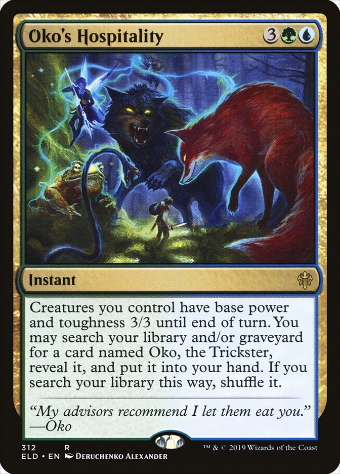 Oko's Hospitality [Throne of Eldraine] - Magic: The Gathering - Card Brawlers | Quebec | Canada |