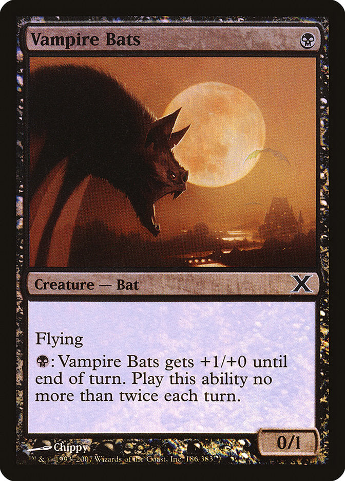 Vampire Bats (Premium Foil) [Tenth Edition] - Magic: The Gathering - Card Brawlers | Quebec | Canada |
