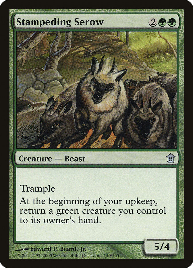 Stampeding Serow [Saviors of Kamigawa] - Magic: The Gathering - Card Brawlers | Quebec | Canada |