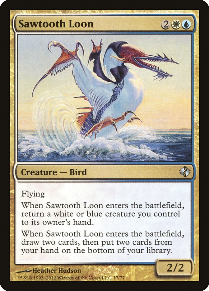 Sawtooth Loon [Duel Decks: Venser vs. Koth] - Magic: The Gathering - Card Brawlers | Quebec | Canada |