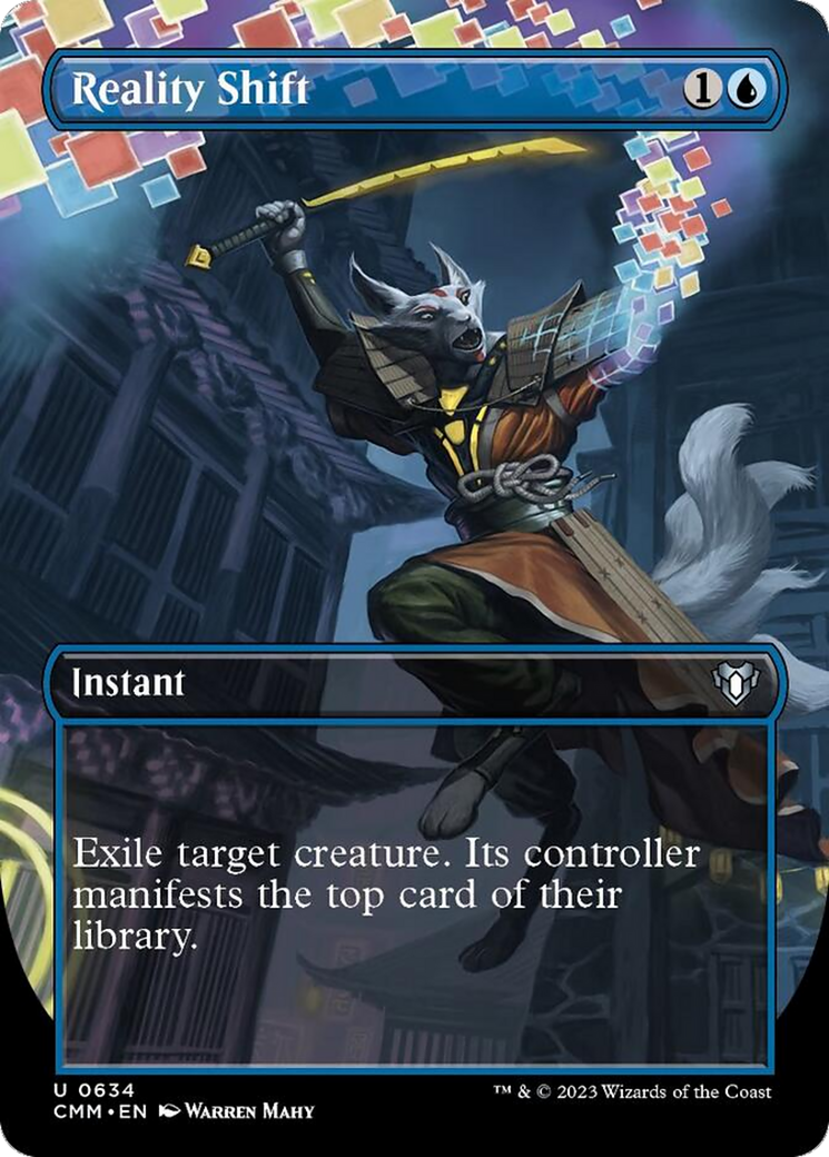 Reality Shift (Borderless Alternate Art) [Commander Masters] - Magic: The Gathering - Card Brawlers | Quebec | Canada |