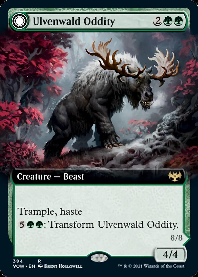 Ulvenwald Oddity // Ulvenwald Behemoth (Extended Art) [Innistrad: Crimson Vow] - Magic: The Gathering - Card Brawlers | Quebec | Canada |