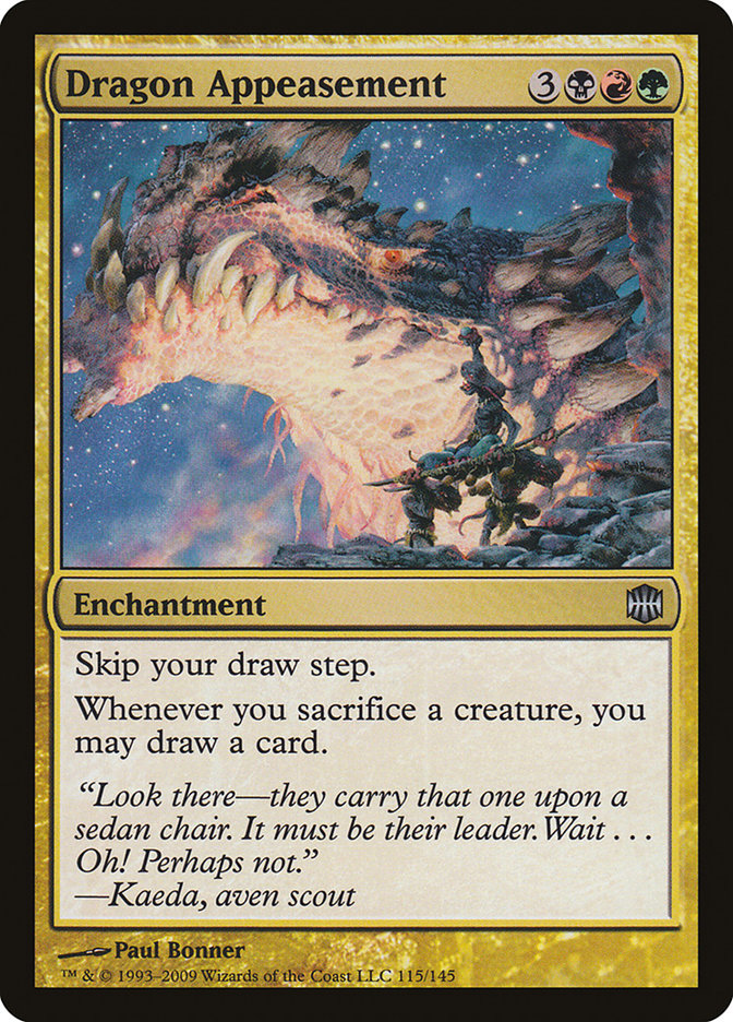 Dragon Appeasement [Alara Reborn] - Magic: The Gathering - Card Brawlers | Quebec | Canada |