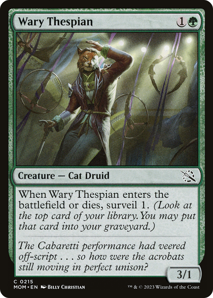 Wary Thespian [March of the Machine] - Magic: The Gathering - Card Brawlers | Quebec | Canada |