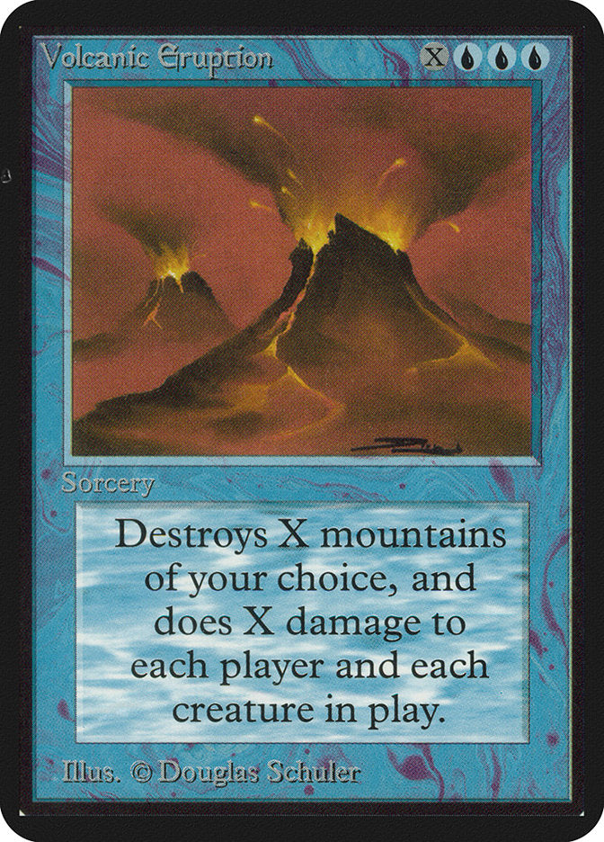 Volcanic Eruption [Alpha Edition] - Magic: The Gathering - Card Brawlers | Quebec | Canada |
