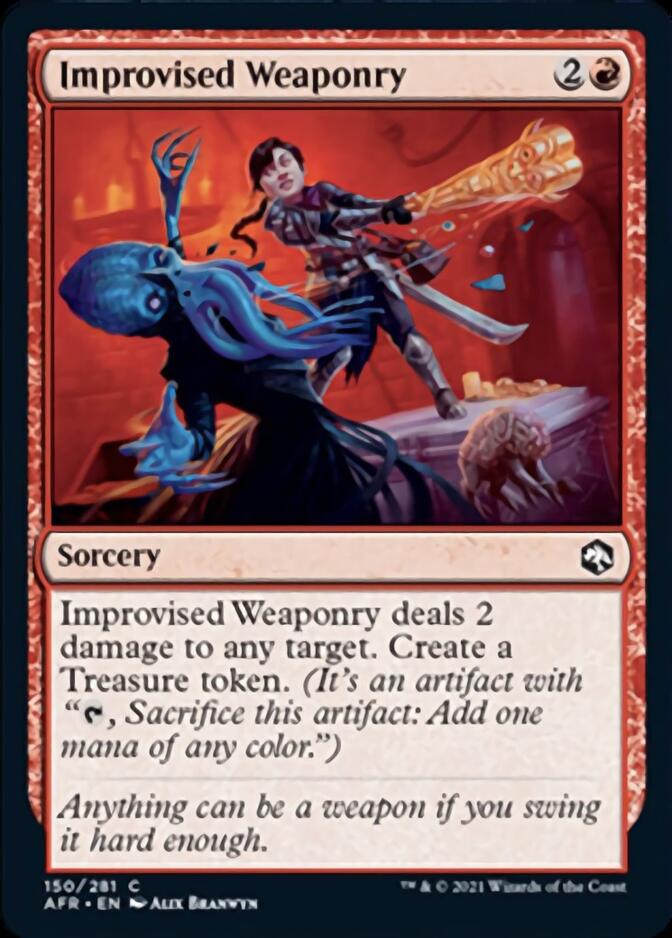 Improvised Weaponry [Dungeons & Dragons: Adventures in the Forgotten Realms] - Magic: The Gathering - Card Brawlers | Quebec | Canada |