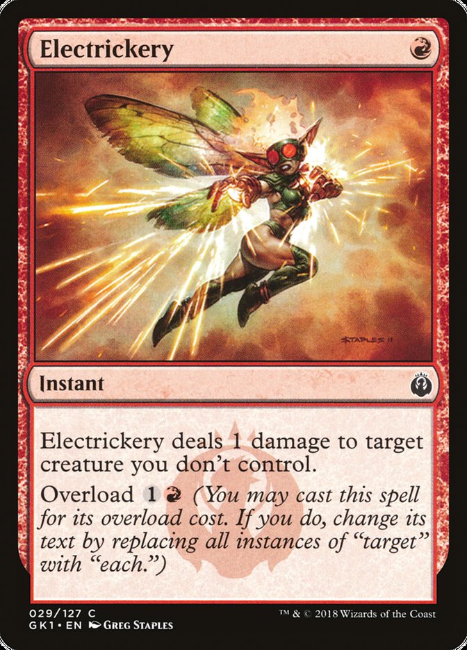 Electrickery [Guilds of Ravnica Guild Kit] - Magic: The Gathering - Card Brawlers | Quebec | Canada |