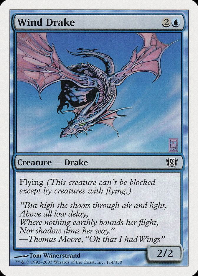 Wind Drake [Eighth Edition] - Magic: The Gathering - Card Brawlers | Quebec | Canada |