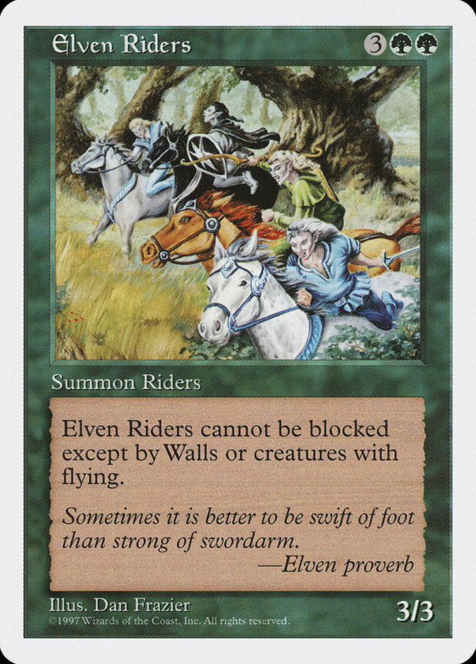Elven Riders [Fifth Edition] - Magic: The Gathering - Card Brawlers | Quebec | Canada |