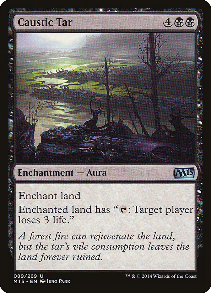 Caustic Tar [Magic 2015] - Magic: The Gathering - Card Brawlers | Quebec | Canada |