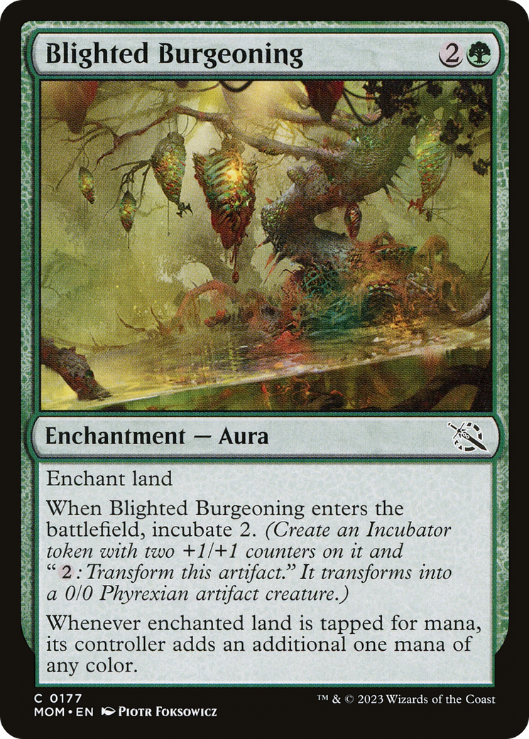 Blighted Burgeoning [March of the Machine] - Magic: The Gathering - Card Brawlers | Quebec | Canada |
