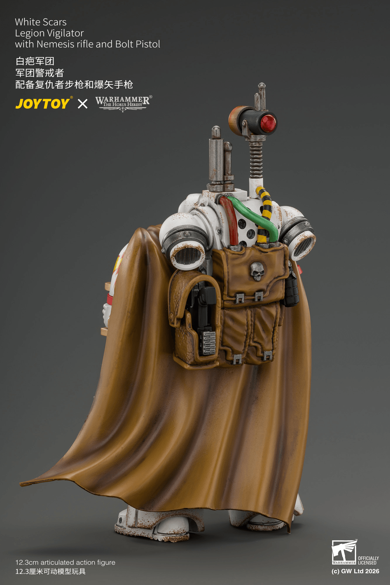 Joytoy - Warhammer 40k - White Scars Legion - Vigilator with Nemesis rifle and Bolt Pistol - (PREORDER) October 30, 2026