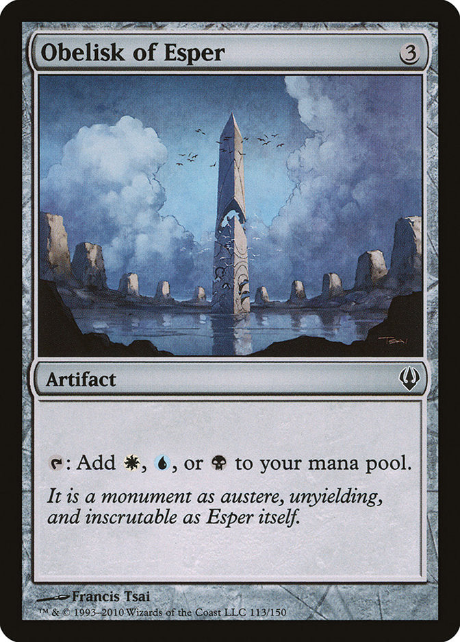 Obelisk of Esper [Archenemy] - Magic: The Gathering - Card Brawlers | Quebec | Canada |