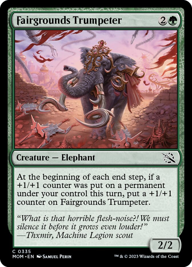 Fairgrounds Trumpeter [March of the Machine] - Magic: The Gathering - Card Brawlers | Quebec | Canada |