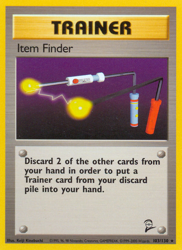 Item Finder (103/130) [Base Set 2] - Pokémon - Card Brawlers | Quebec | Canada |
