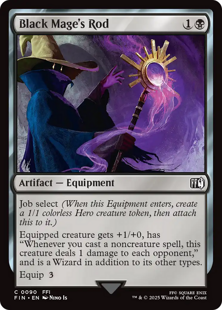 Black Mage's Rod [FINAL FANTASY] - Magic: The Gathering - Card Brawlers | Quebec | Canada |