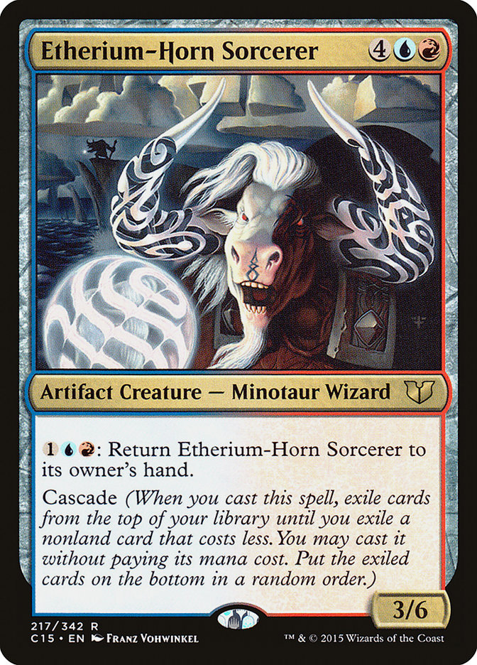 Etherium-Horn Sorcerer [Commander 2015] - Magic: The Gathering - Card Brawlers | Quebec | Canada |