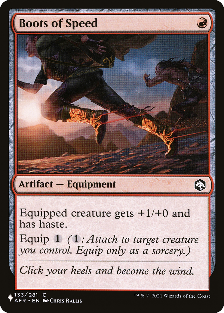 Boots of Speed [The List] - Magic: The Gathering - Card Brawlers | Quebec | Canada |