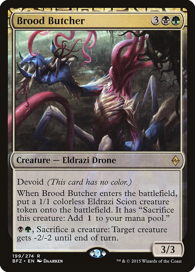 Brood Butcher [Battle for Zendikar] - Magic: The Gathering - Card Brawlers | Quebec | Canada |