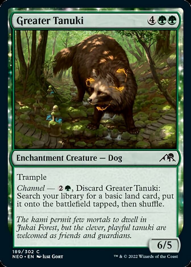 Greater Tanuki [Kamigawa: Neon Dynasty] - Magic: The Gathering - Card Brawlers | Quebec | Canada |