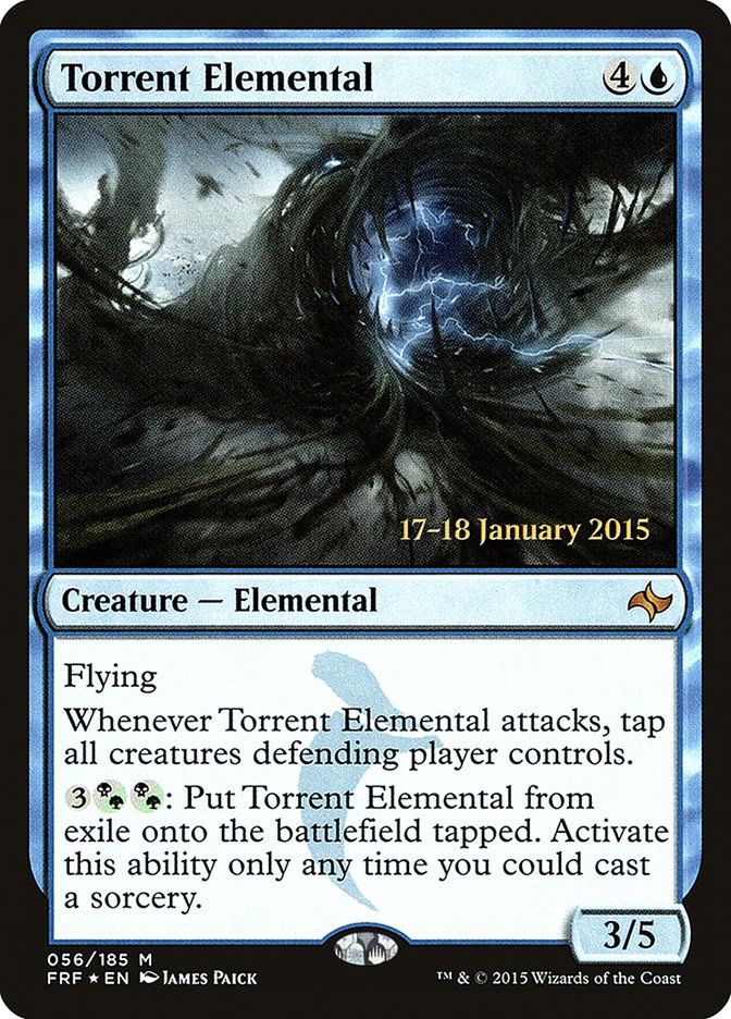 Torrent Elemental [Fate Reforged Prerelease Promos] - Magic: The Gathering - Card Brawlers | Quebec | Canada |