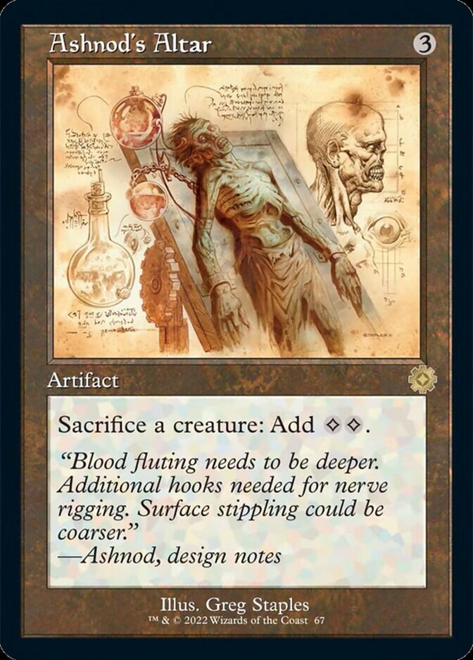 Ashnod's Altar (Retro Schematic) [The Brothers' War Retro Artifacts] - Magic: The Gathering - Card Brawlers | Quebec | Canada |