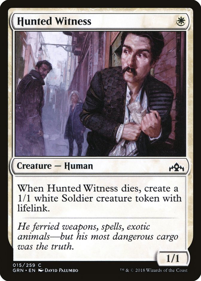 Hunted Witness [Guilds of Ravnica] - Magic: The Gathering - Card Brawlers | Quebec | Canada |