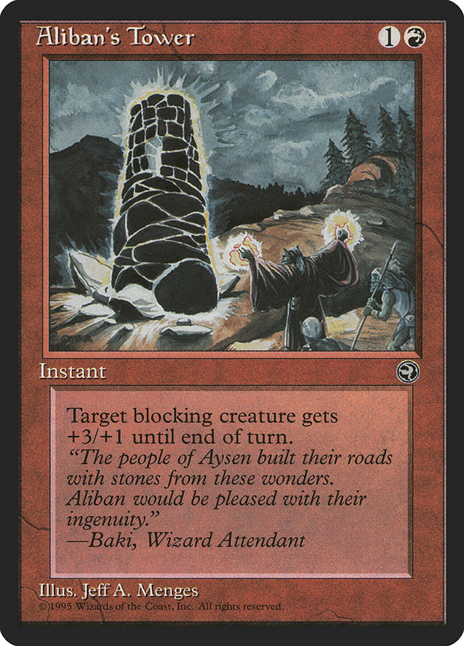 Aliban's Tower (Baki Flavor Text) [Homelands] - Magic: The Gathering - Card Brawlers | Quebec | Canada |