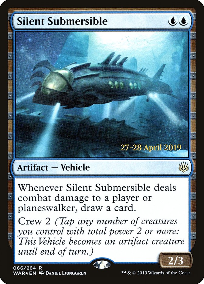 Silent Submersible [War of the Spark Prerelease Promos] - Magic: The Gathering - Card Brawlers | Quebec | Canada |