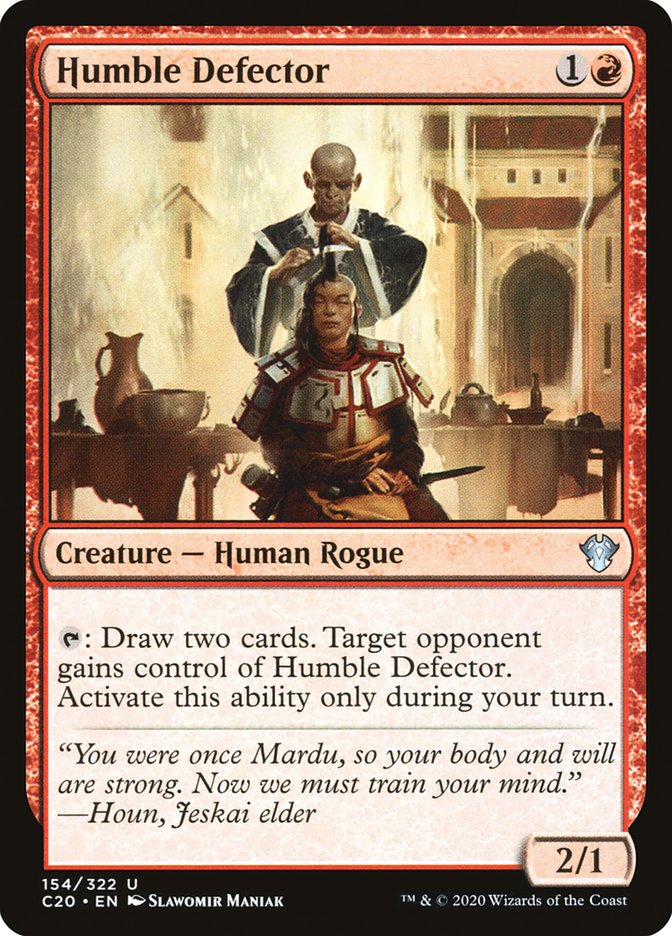 Humble Defector [Commander 2020] - Magic: The Gathering - Card Brawlers | Quebec | Canada |