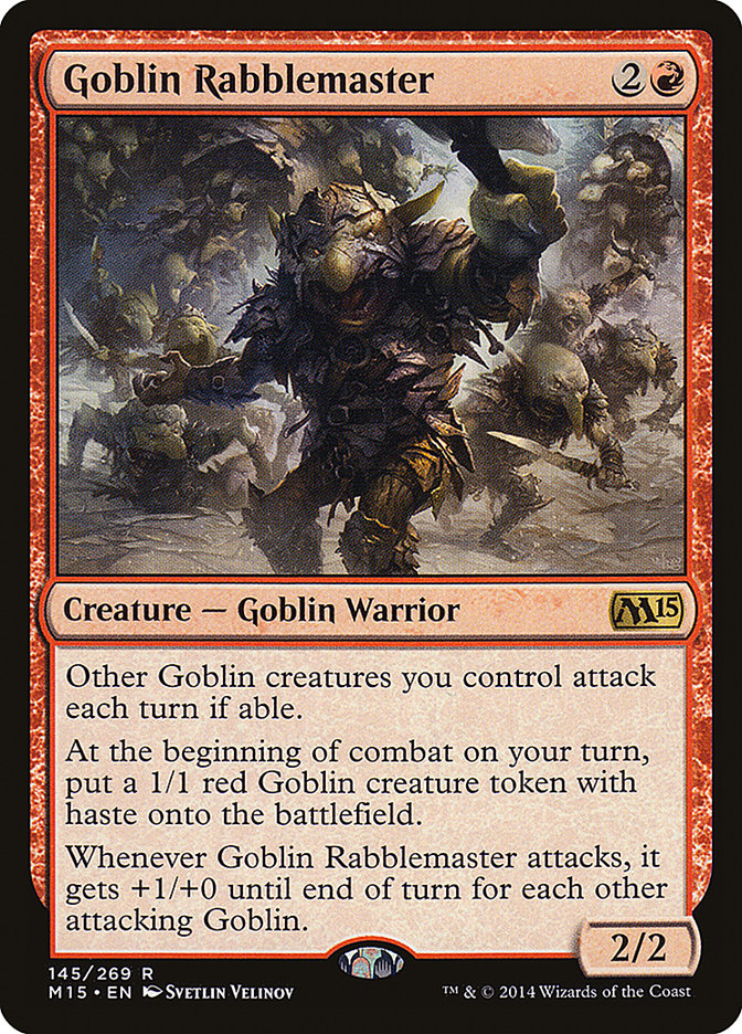 Goblin Rabblemaster [Magic 2015] - Magic: The Gathering - Card Brawlers | Quebec | Canada |