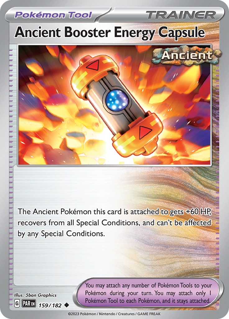 Ancient Booster Energy Capsule (159/182) [Scarlet & Violet: Paradox Rift] - Pokémon - Card Brawlers | Quebec | Canada |