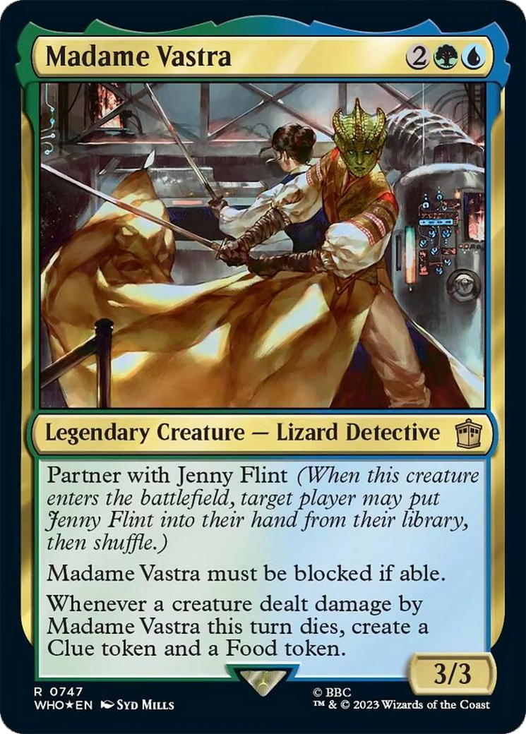Madame Vastra (Surge Foil) [Doctor Who] - Magic: The Gathering - Card Brawlers | Quebec | Canada |
