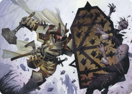 Estwald Shieldbasher Art Card [Innistrad: Crimson Vow Art Series] - Magic: The Gathering - Card Brawlers | Quebec | Canada |