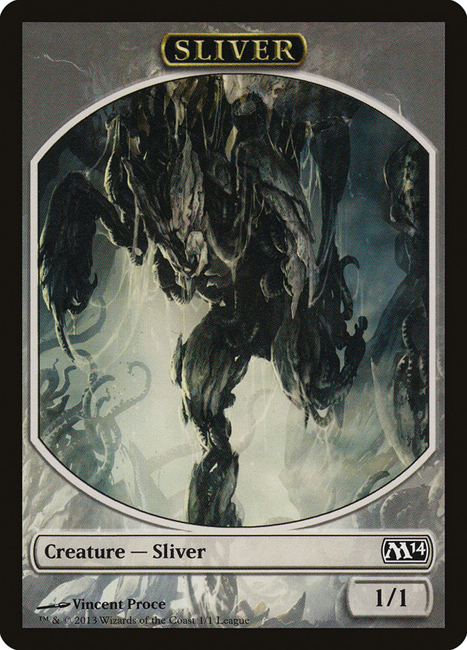 Sliver Token [League Tokens 2013] - Magic: The Gathering - Card Brawlers | Quebec | Canada |