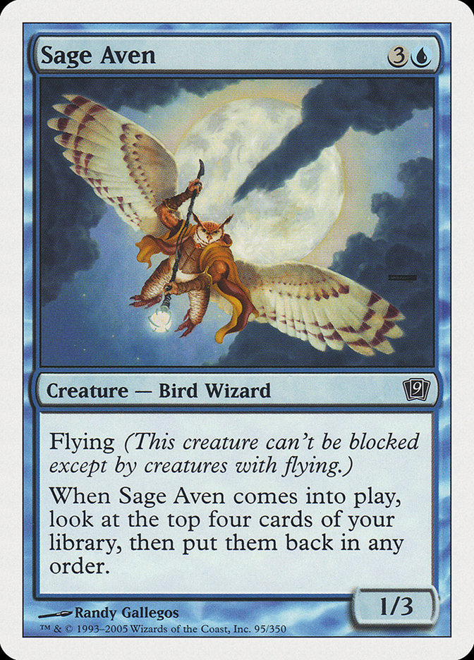 Sage Aven [Ninth Edition] - Magic: The Gathering - Card Brawlers | Quebec | Canada |