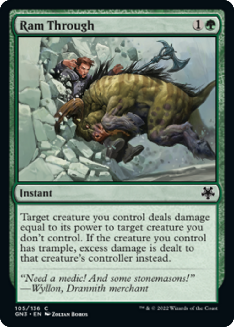 Ram Through [Game Night: Free-for-All] - Magic: The Gathering - Card Brawlers | Quebec | Canada |