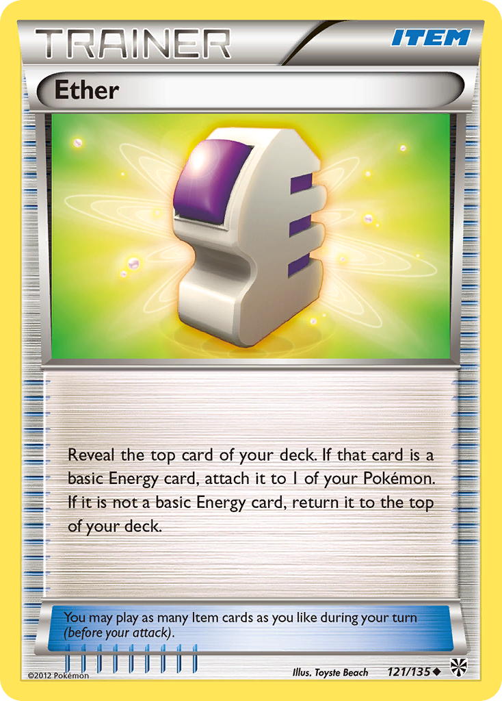 Ether (121/135) [Black & White: Plasma Storm] - Pokémon - Card Brawlers | Quebec | Canada |