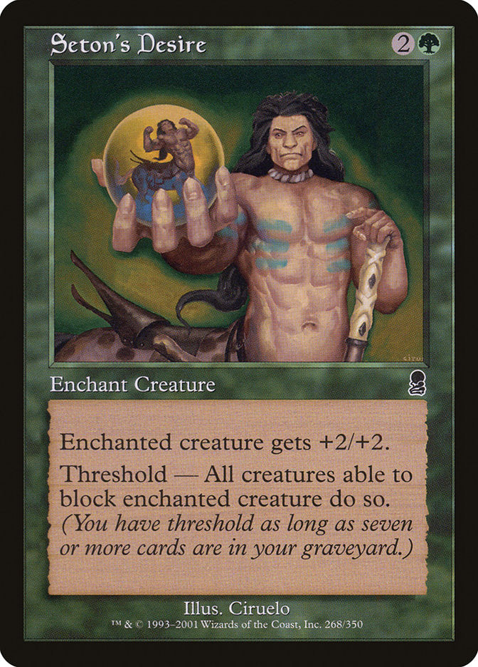 Seton's Desire [Odyssey] - Magic: The Gathering - Card Brawlers | Quebec | Canada |
