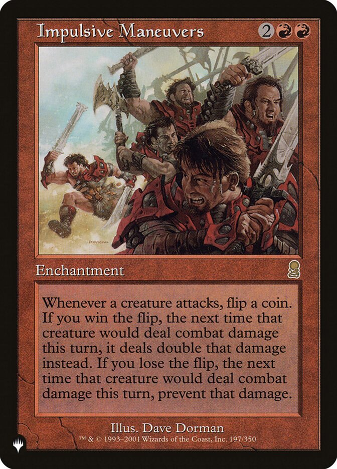 Impulsive Maneuvers [Secret Lair: Heads I Win, Tails You Lose] - Magic: The Gathering - Card Brawlers | Quebec | Canada |