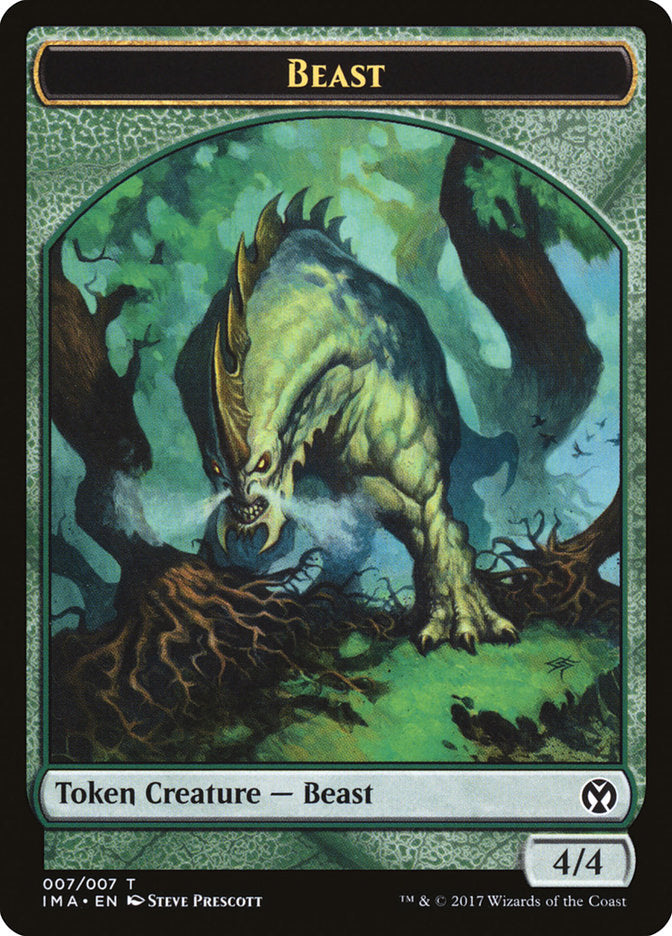 Beast Token [Iconic Masters Tokens] - Magic: The Gathering - Card Brawlers | Quebec | Canada |