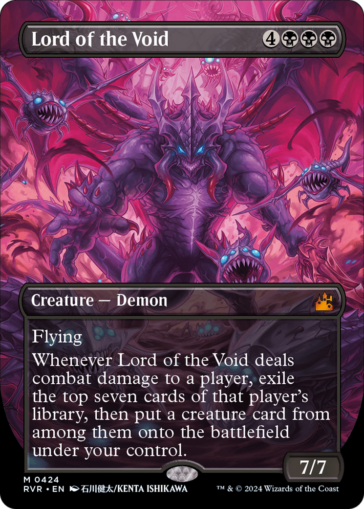 Lord of the Void (Anime Borderless) [Ravnica Remastered] - Magic: The Gathering - Card Brawlers | Quebec | Canada |