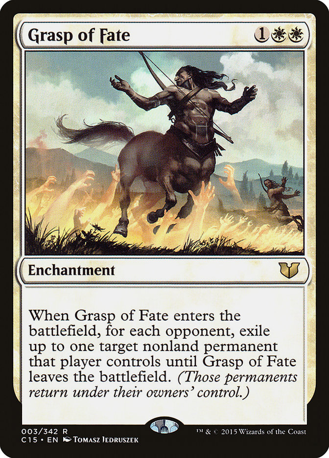 Grasp of Fate [Commander 2015] - Magic: The Gathering - Card Brawlers | Quebec | Canada |