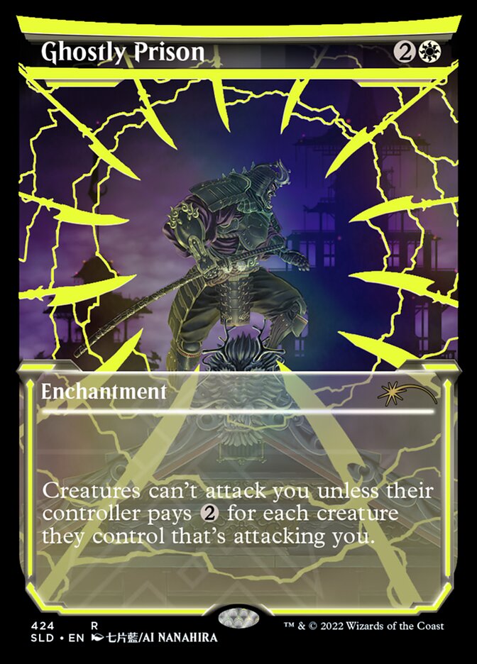 Ghostly Prison (Neon Ink Yellow) [Secret Lair Drop Series] - Magic: The Gathering - Card Brawlers | Quebec | Canada |
