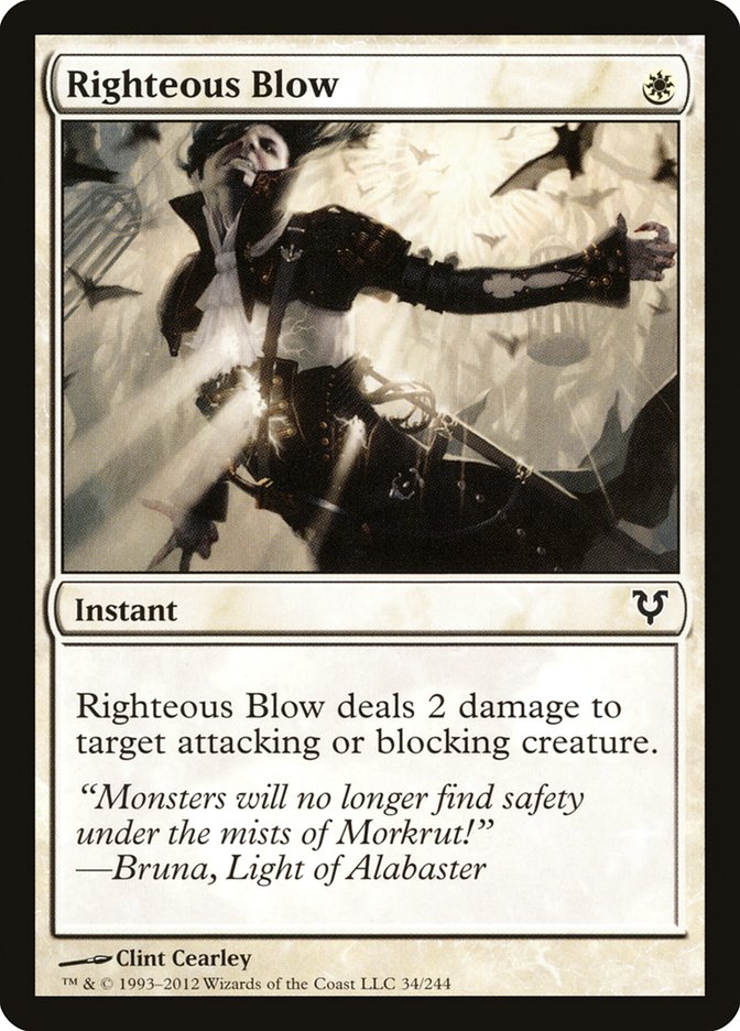 Righteous Blow [Avacyn Restored] - Magic: The Gathering - Card Brawlers | Quebec | Canada |