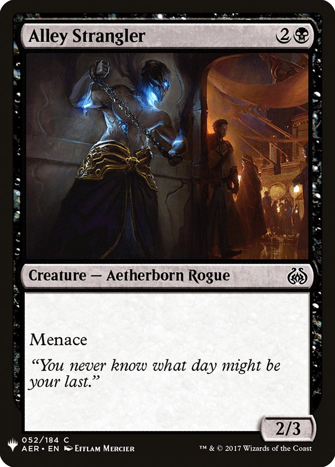 Alley Strangler [Mystery Booster] - Magic: The Gathering - Card Brawlers | Quebec | Canada |